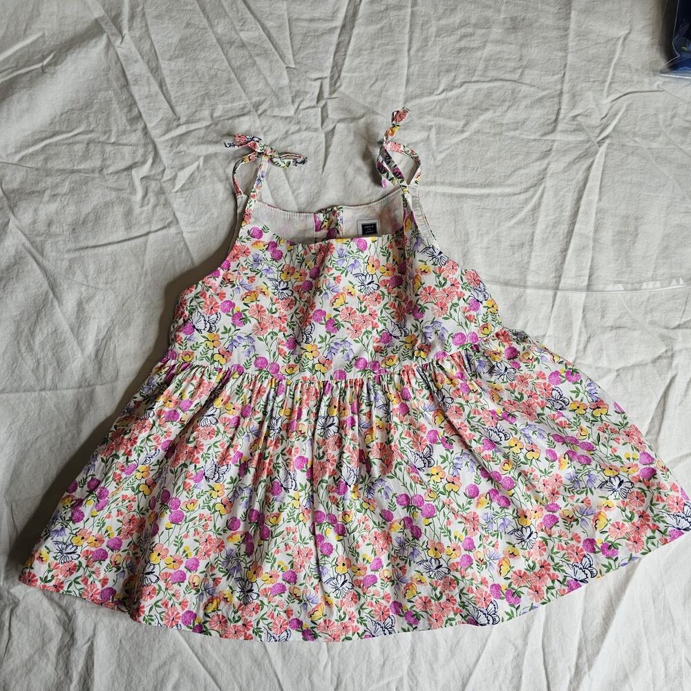 Janie And Jack Floral Blouse size 4 Fairy Adorable MULTI-COLOR